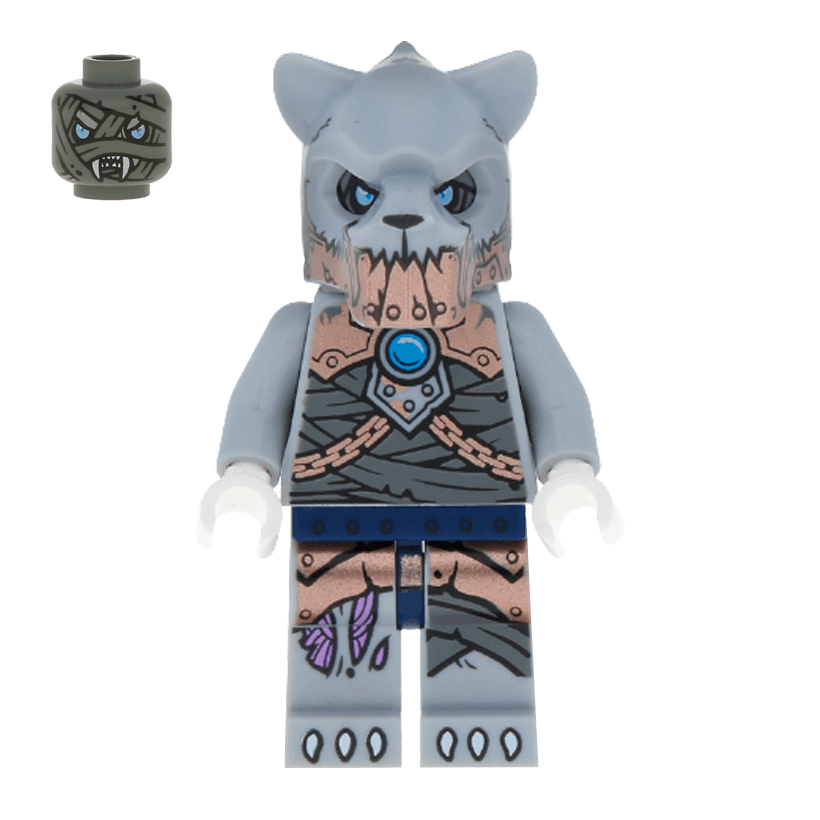 Фігурка Lego Saber-Tooth Tiger Tribe Warrior 1 Legends of Chima loc125 Б/У - Retromagaz