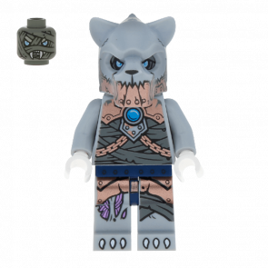 Фигурка Lego Saber-Tooth Tiger Tribe Warrior 1 Legends of Chima loc125 Б/У - Retromagaz