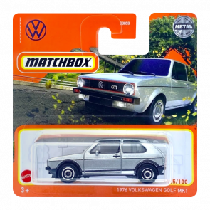 Машинка Большой Город Matchbox 1976 Volkswagen Golf GTI MK1 Highway 1:64 HFR78/HFP42 Silver - Retromagaz