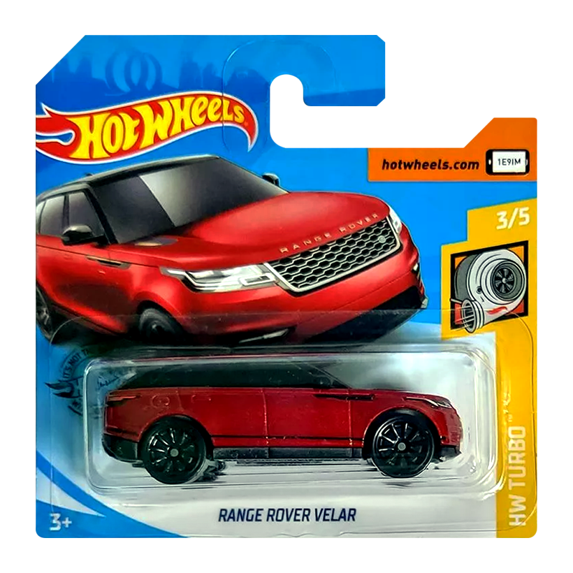 Машинка Базова Hot Wheels Range Rover Velar Turbo 1:64 GHF40 Red - Retromagaz