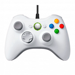 Геймпад Дротовий RMC Xbox 360 PC White - Retromagaz