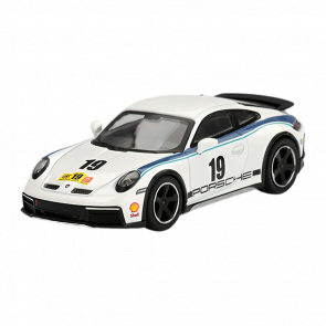 Машинка Premium MINI GT Porsche 911 Dakar Rally 1974 Rally Livery 1:64 MGT01009-CH White - Retromagaz