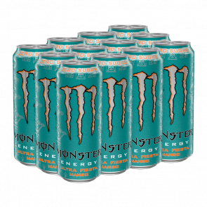Набор Напиток Энергетический 12шт Monster Energy Fiesta Mango Zero Sugar 500ml Набор Напиток Энергетический 12шт Monster Energy Fiesta Mango Zero Sugar 500ml - Retromagaz