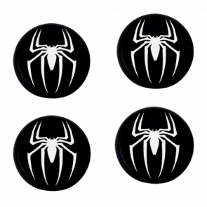 Набор Накладки на Стики 2шт 2шт RMC Spider-Man PlayStation 5 4 3 2 1 Xbox Series One 360 Switch 2 Black White - Retromagaz