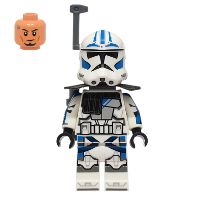 Фігурка Lego Республіка Clone ARC Trooper Fives 501st Legion Phase 2 Star Wars sw1329 75387 Новий - Retromagaz