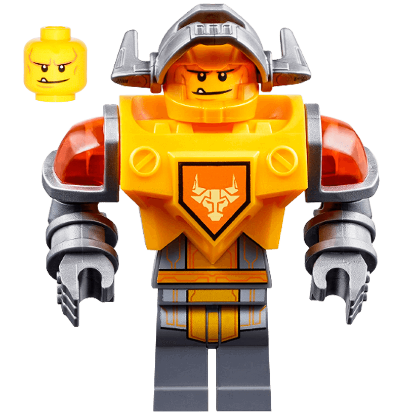 Фігурка Lego Knights Axl Battle Suit Nexo Knights nex079 Б/У - Retromagaz