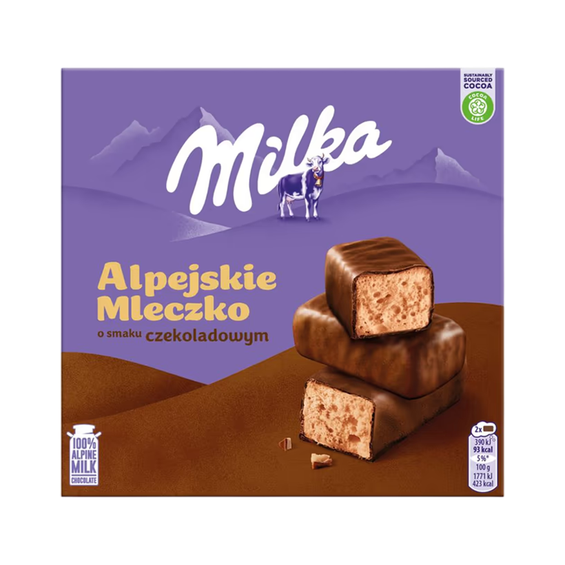 Конфеты Milka Птичье Молоко с Шоколадом 330g - Retromagaz