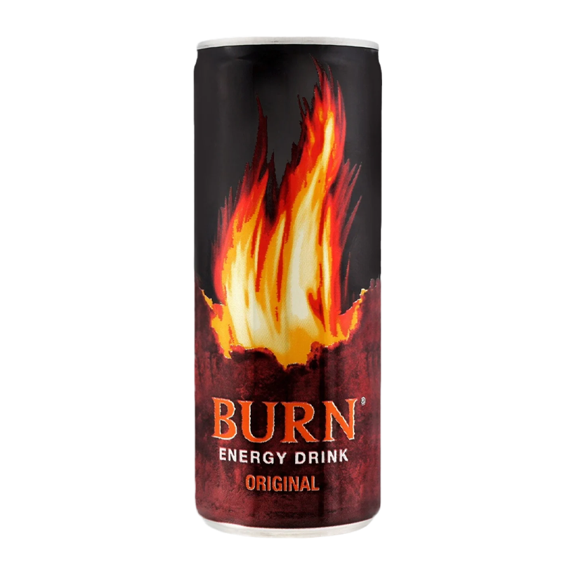 Напиток Энергетический Burn Original 250ml - Retromagaz