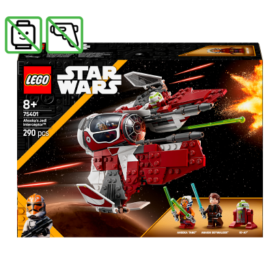 Конструктор Lego Без Фігурок Джедайський Перехоплювач Асоки Star Wars 75401 Новий - Retromagaz