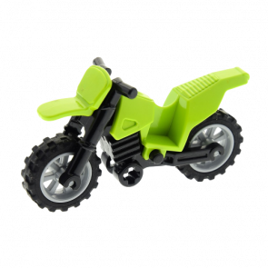 Транспорт Lego Мотоцикл Dirt Bike 50860c11 4582183 4530673 4242385 Lime 1шт Б/У Хороший