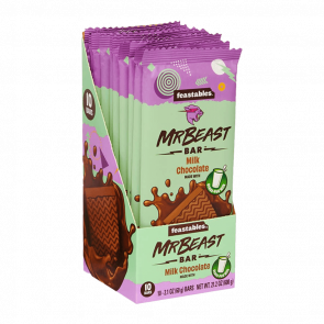 Набір Шоколад Молочний MrBeast Молочний Feastables 60g 10шт