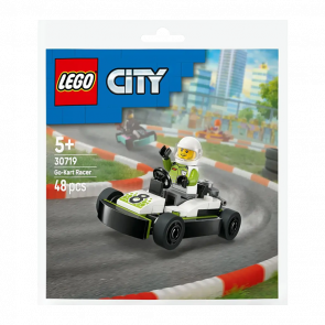 Конструктор Lego Гонщик на Картинге Paper Bag City 30719 Новый - Retromagaz