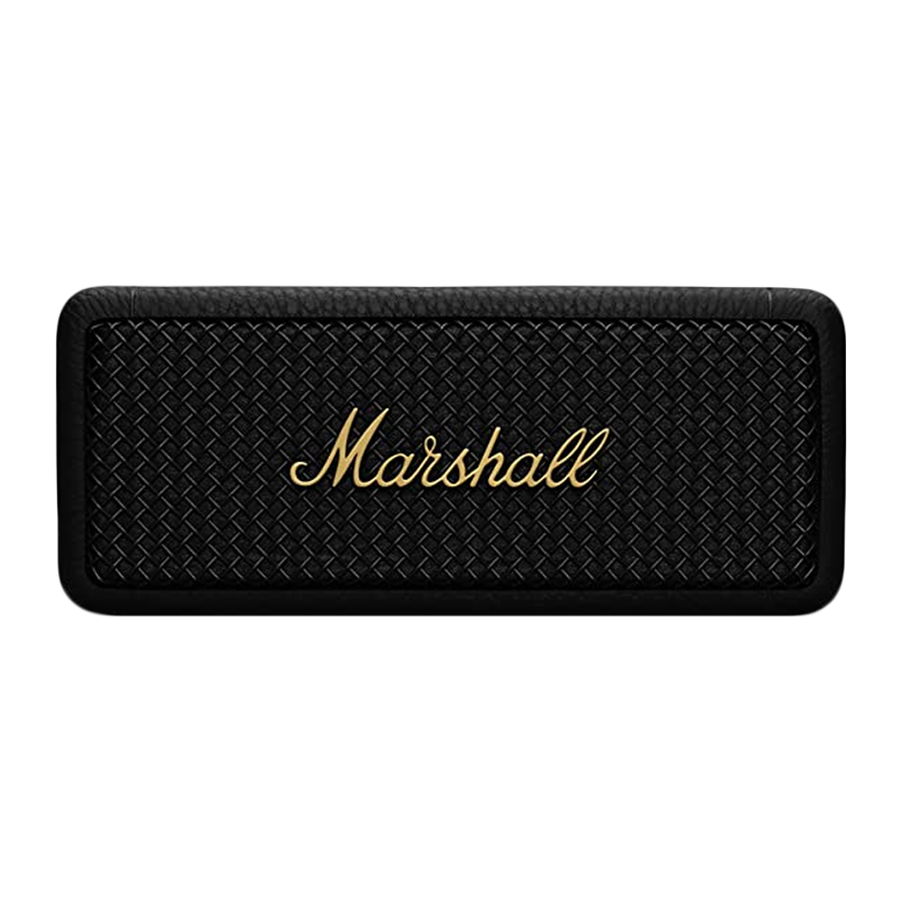 Портативна Колонка Marshall Middleton Black and Brass - Retromagaz