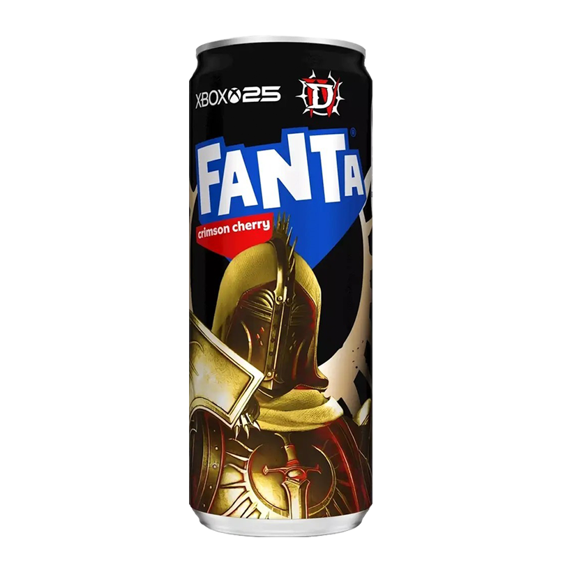 Напиток Fanta x Diablo Crimson Cherry 250ml - Retromagaz