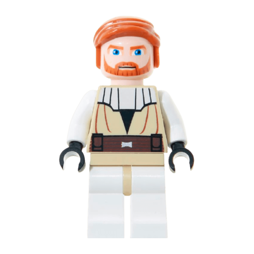 Фигурка Lego Джедай Obi-Wan Kenobi Clone Wars Star Wars sw0197 Б/У - Retromagaz