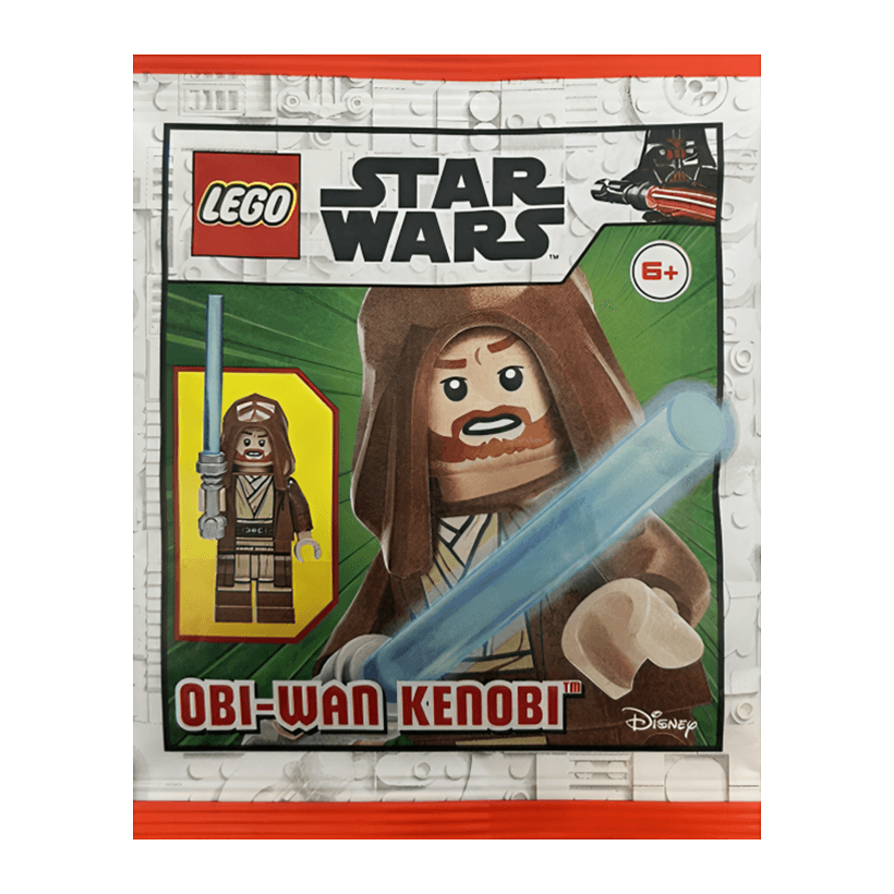 Конструктор Lego Фігурка Obi Wan Kenobi Paper Bag Paper Bag Star Wars 912305 sw1255 Новий - Retromagaz