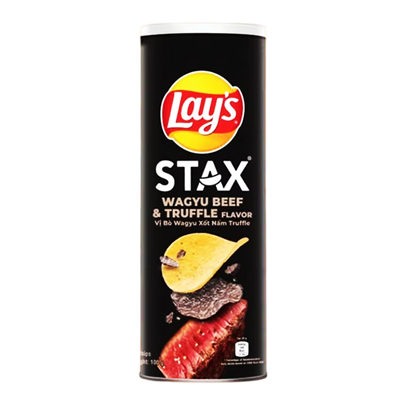 Чипсы Lay's Азиатские Stax Вагю с Трюфелем 100g - Retromagaz