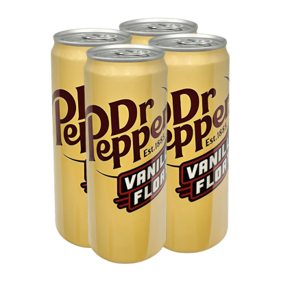 Набор Напиток 4шт Dr Pepper Vanilla Float 330ml - Retromagaz