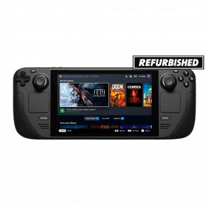 Консоль Valve Steam Deck OLED Certified Refurbished 1TB Black Новый - Retromagaz