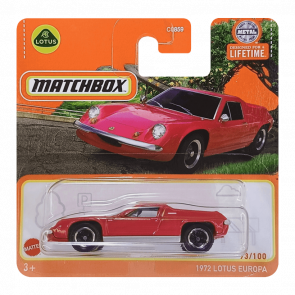 Машинка Велике Місто Matchbox 1972 Lotus Europa Special Highway 1:64 HVP08/HVL80 Red