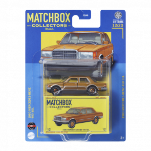 Машинка Premium Matchbox 1980 Mercedes-Benz 450 SEL Collectors 1:64 HVW07 Brown