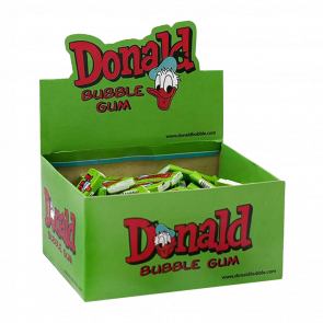 Набір Жувальна Гумка Donald Bubble Gum Green 4,5g 100шт