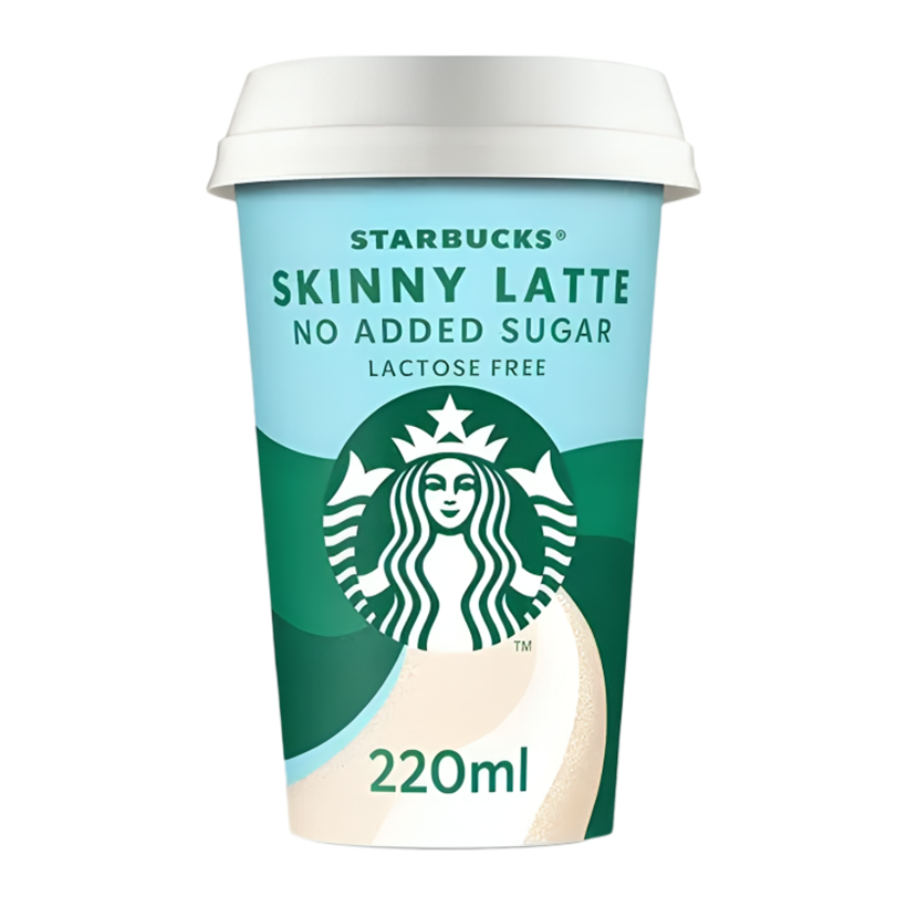 Напій Starbucks Кавовий Skinny Latte Безлактозний Zero Sugar 220ml - Retromagaz