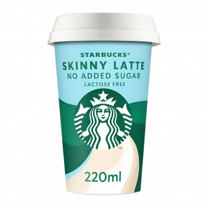 Напій Starbucks Кавовий Skinny Latte Безлактозний Zero Sugar 220ml - Retromagaz