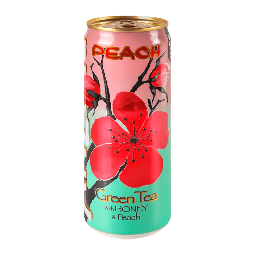 Чай Холодний Arizona Зеленый со Вкусом Персика 330ml - Retromagaz