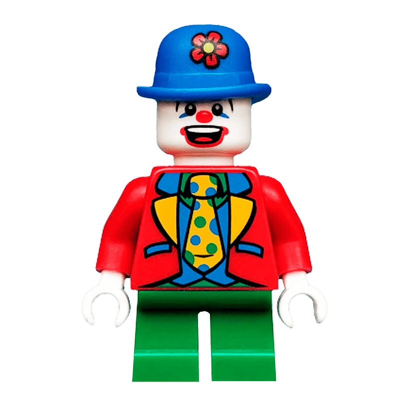 Фигурка Lego Series 5 Small Clown Collectible Minifigures col05-9 col073 Б/У - Retromagaz