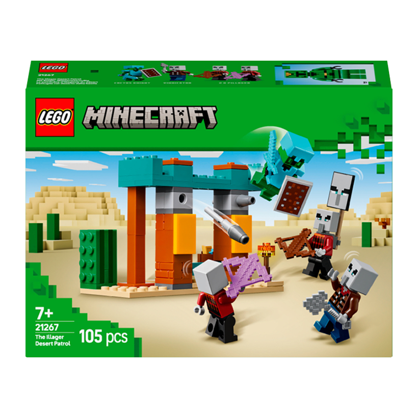 Конструктор Lego Пустельний Патруль Розбійника Minecraft 21267 Новий - Retromagaz