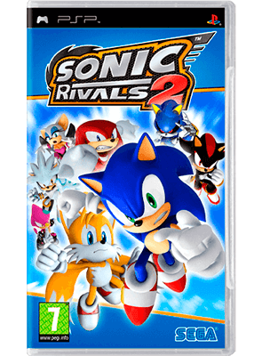 Игра Sony PlayStation Portable Sonic Rivals 2 Английская Версия + Коробка Б/У Хороший