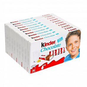 Набір Шоколад Молочний Kinder Chocolate 8 Pieces 100g 10шт