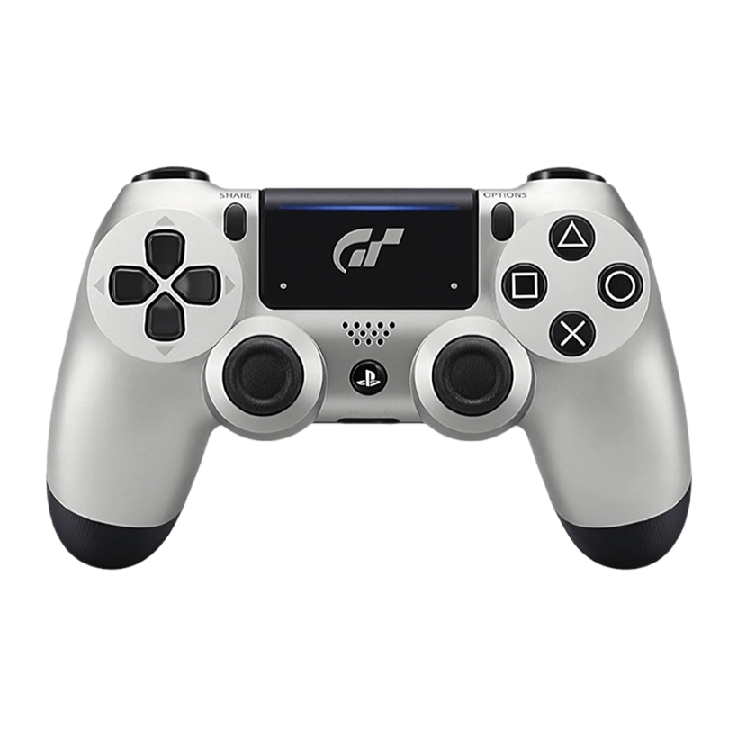 Геймпад Беспроводной Sony PlayStation 4 DualShock 4 Gran Turismo Sport Без Коробки Version 2 Limited Edition Grey Новый - Retromagaz