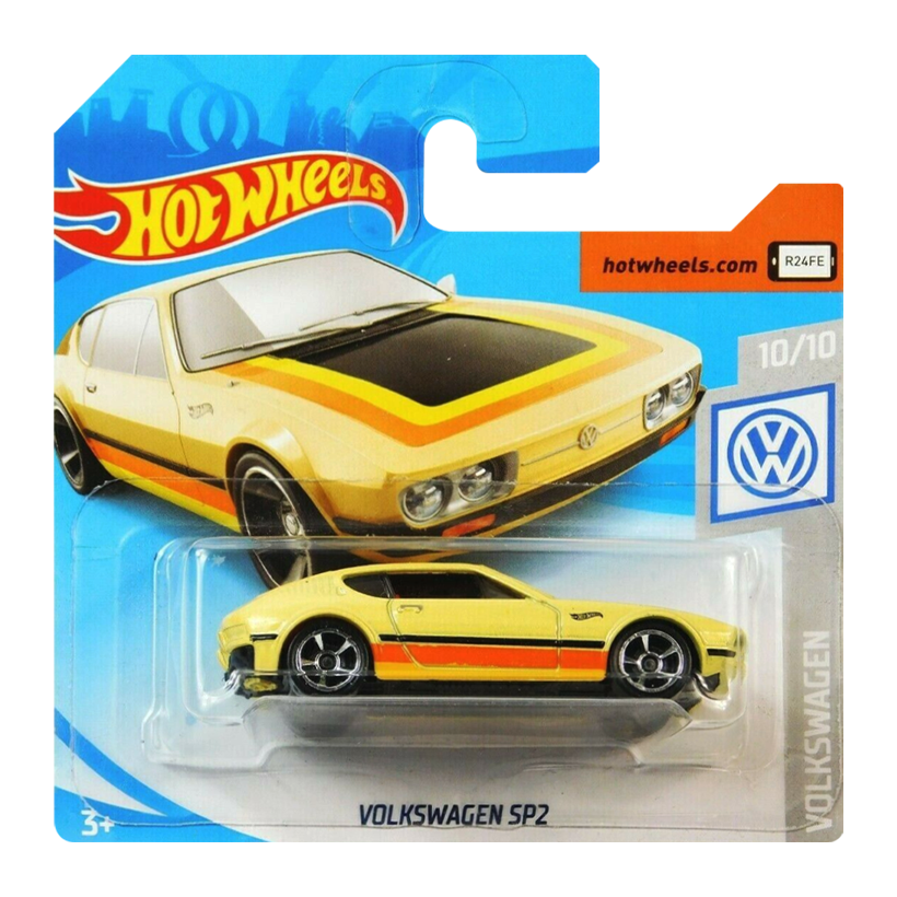 Машинка Базова Hot Wheels Volkswagen SP2 Volkswagen 1:64 FYD62 Yellow - Retromagaz