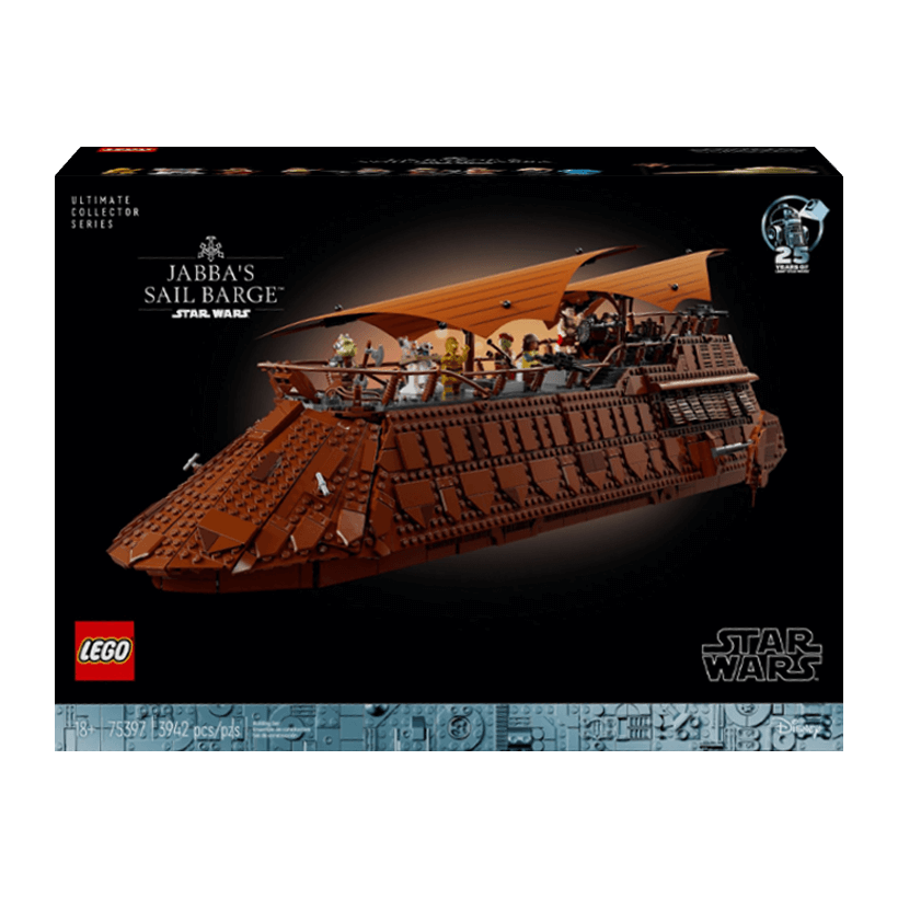 Конструктор Lego Вітрильна Баржа Джабби Star Wars 75397 Новий - Retromagaz