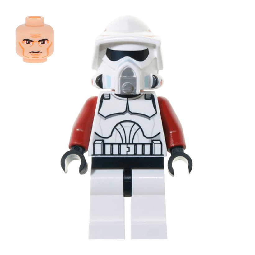 Фігурка Lego Star Wars Республіка ARF Trooper Elite Clone sw0378 Б/У Нормальний - Retromagaz