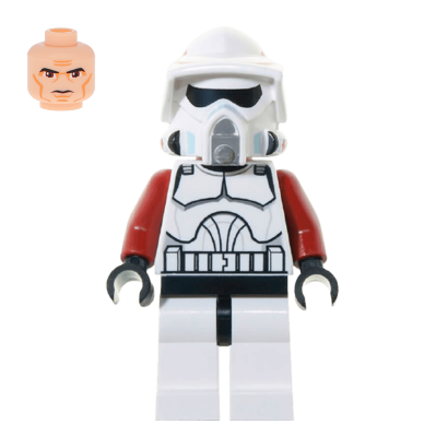 Фігурка Lego Star Wars Республіка ARF Trooper Elite Clone sw0378 Б/У Нормальний - Retromagaz