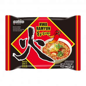 Лапша Paldo Hwa Ramyun с Острым Перцем Острая 120g - Retromagaz