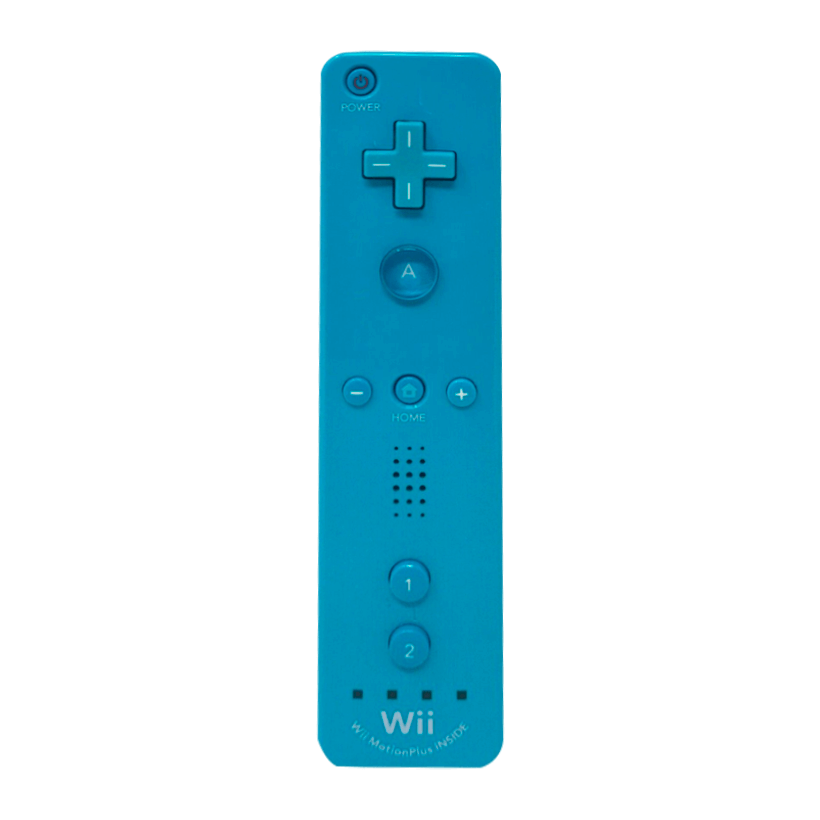 Контроллер Беспроводной Nintendo Wii RVL-036 Remote Plus Blue Б/У - Retromagaz