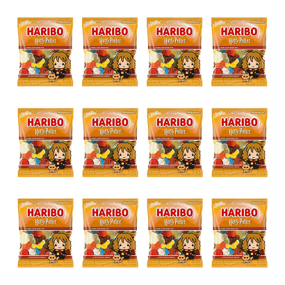 Набір Цукерки Жувальні 12шт Haribo Hermine Granger Harry Potter 160g - Retromagaz