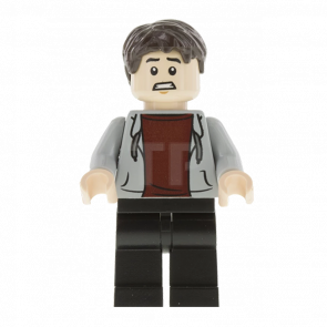 Фигурка Lego Jurassic World Zach Mitchell Closed Mouth Smile Films jw014 Б/У