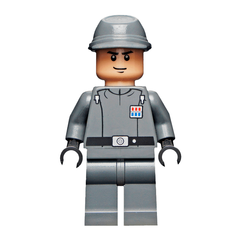 Фігурка Lego Імперія Officer Captain Commandant Commander Star Wars sw0376 9492 Б/У - Retromagaz