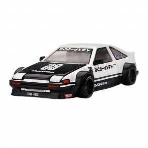 Машинка Premium Kaido House x MiNI GT Toyota AE86 Sprinter Trueno Kaido Street V1 1:64 KHMG180-CH White - Retromagaz