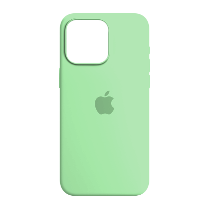 Чехол Силиконовый RMC Apple iPhone 15 Pro Max Mint - Retromagaz