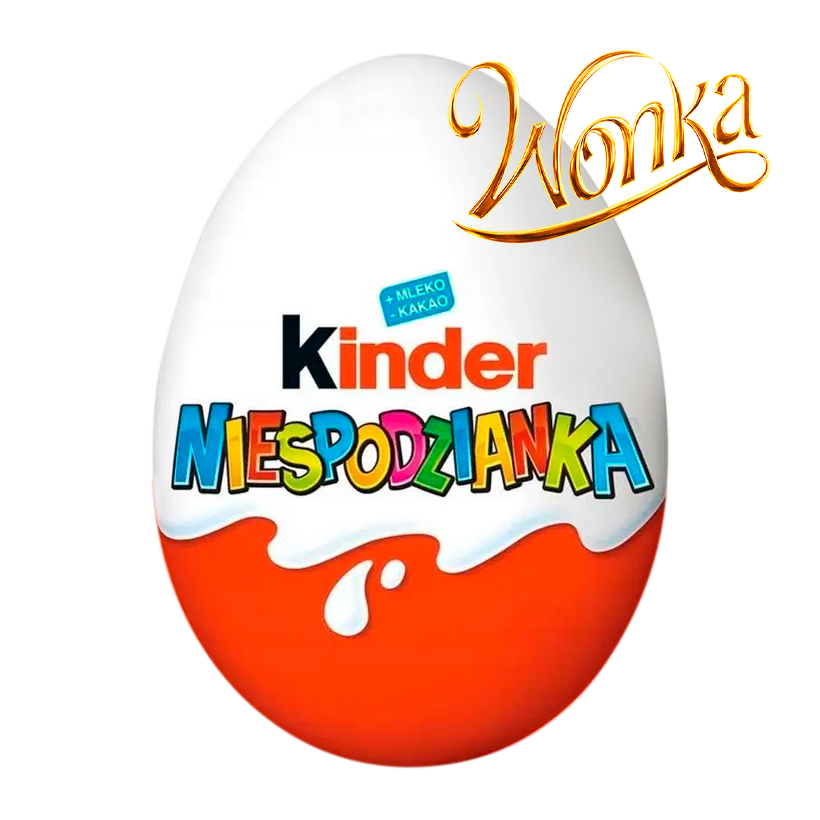 Шоколадное Яйцо Kinder Surprise Wonka 20g - Retromagaz