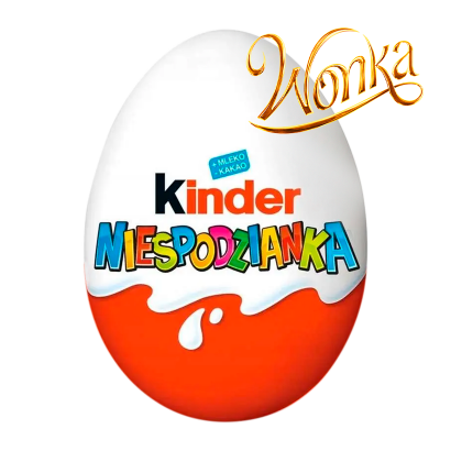 Шоколадное Яйцо Kinder Surprise Wonka 20g 40084107 - Retromagaz