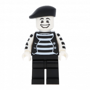 Фігурка Lego Series 2 Mime Collectible Minifigures col025 Б/У