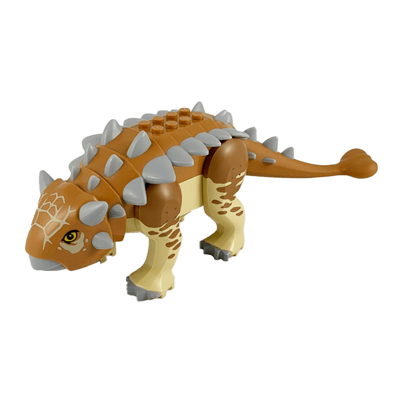 Фігурка Lego Динозавр Dinosaur Ankylosaurus Animals ankylo01 75941 Medium Nougat Б/У - Retromagaz