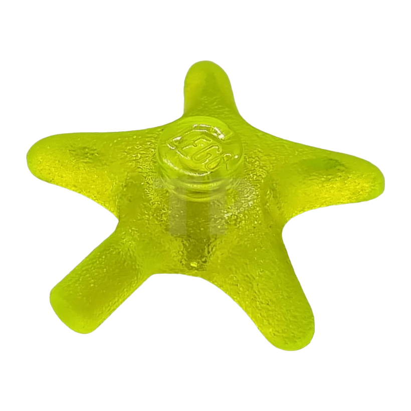 Фігурка Lego Вода Starfish Sea Star Animals x112 33122 4264419 Trans-Neon Green Б/У - Retromagaz
